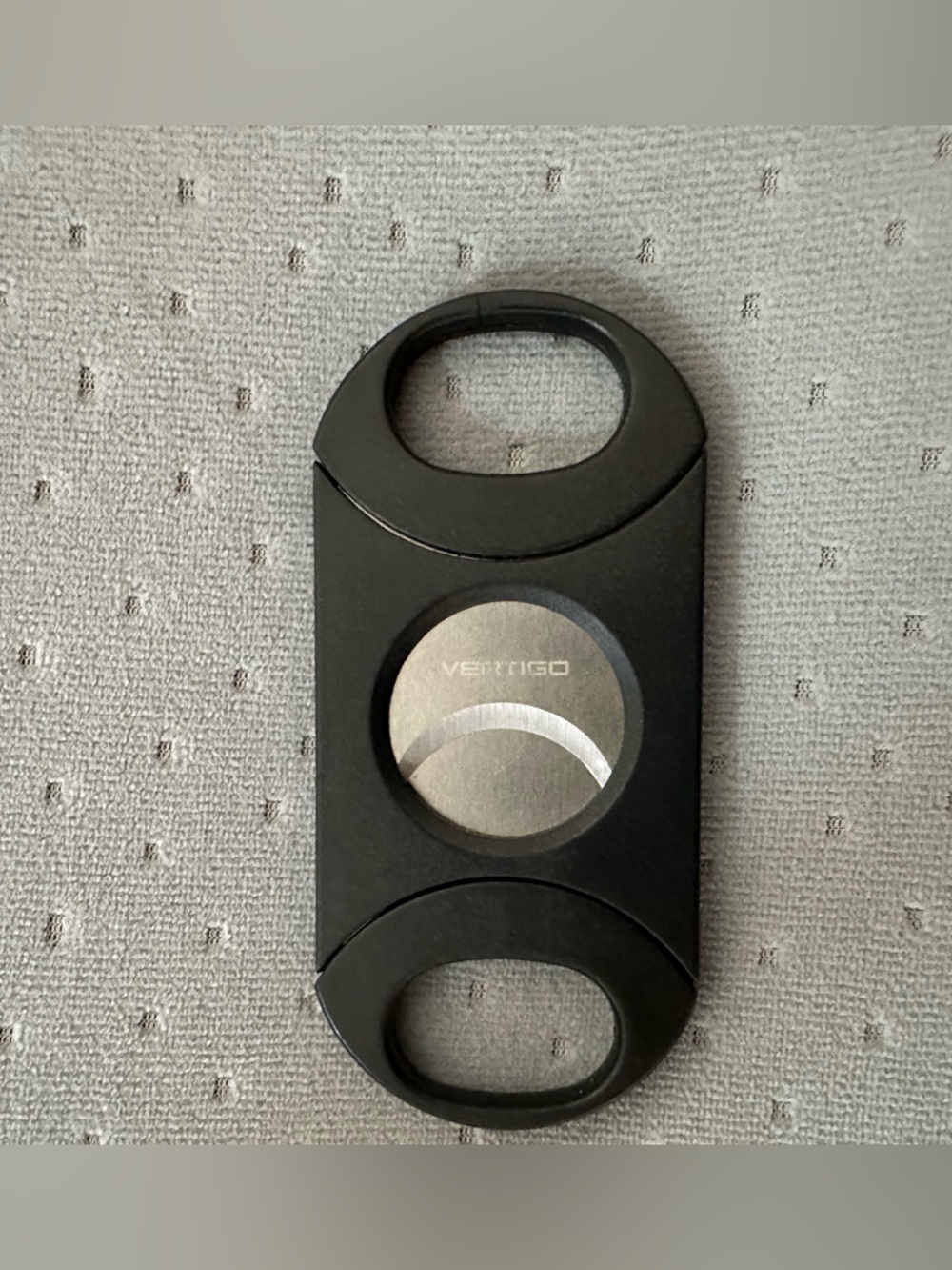 Vertigo Big Daddy Cigar Cutter with Silver Accent